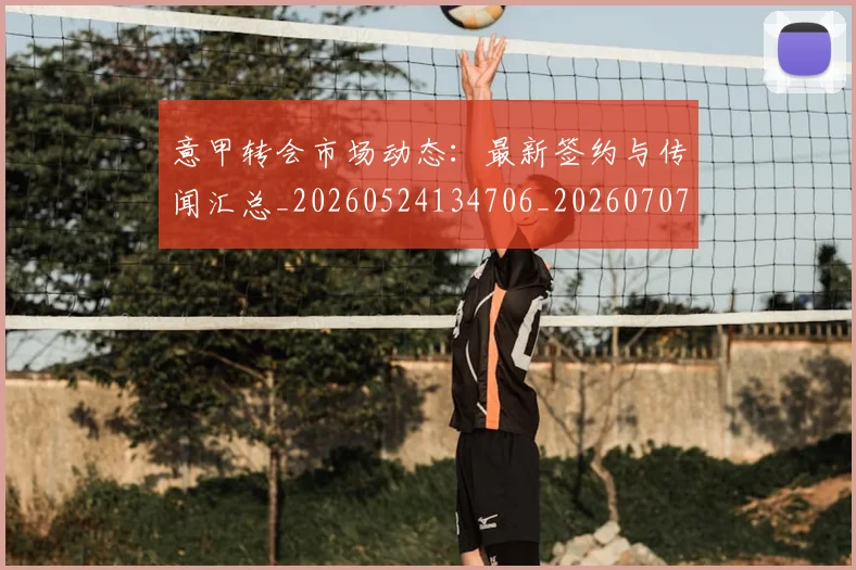 意甲转会市场动态：最新签约与传闻汇总_20260524134706_20260707012957